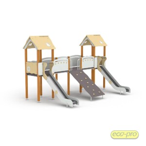 Eco-Pro Kompleks dva tobogana 1500 MFK03-04 0000