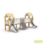 Eco-Pro Kompleks dva tobogana 900 MFK01-04 0000