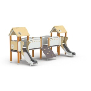 Eco-Pro Kompleks dva tobogana 900 MFK01-04