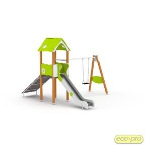 Eco-Pro Kompleks tobogana 1500 sa ljuljaškom MFK08-05 0000