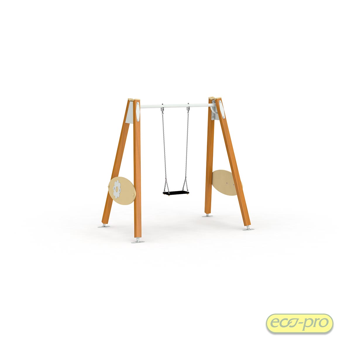 Eco-Pro Ljuljaška drvena sa jednom sedalicom U03-04 0000 Eco-Pro Ljuljaška drvena sa jednom sedalicom U03-04 0000